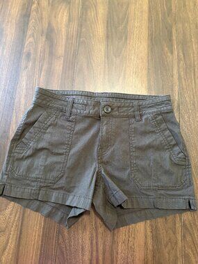 PrAna Womens Chino / Utility Hiking Outdoor Shorts 6